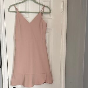 Express Blush Pink Mini Dress